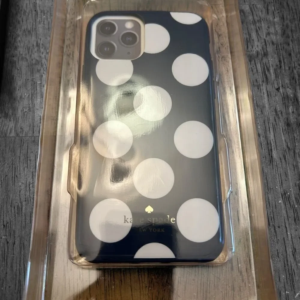 Polka Dot Kate Spade 11 Pro Iphone Case NIB